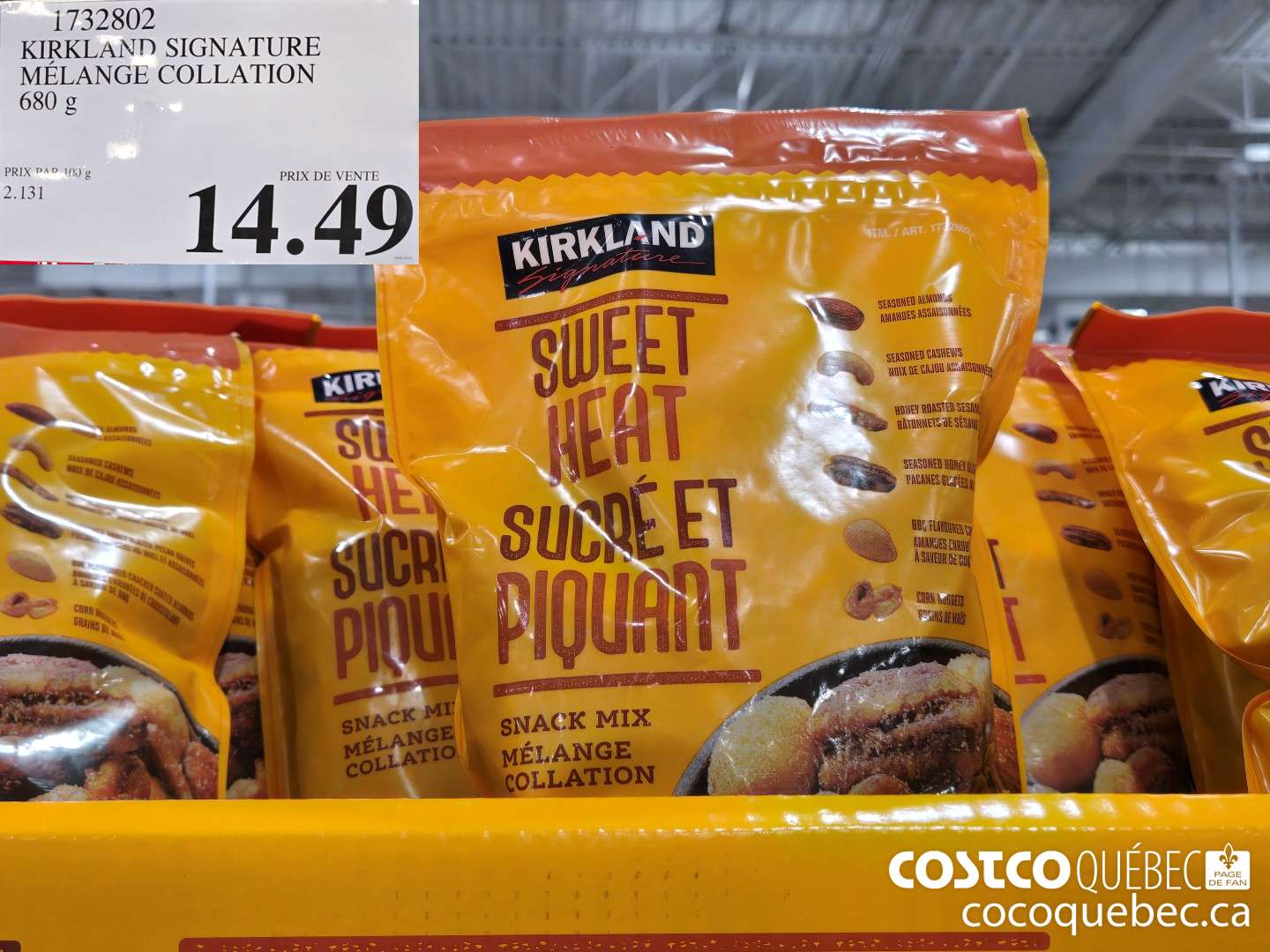 1732802 KIRKLAND SIGNATURE MELANGE COLLATION 680 g  $14.49