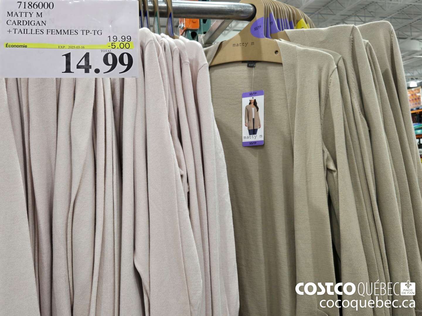 7186000 MATTY M CARDIGAN  ($5.00 INSTANT SAVINGS EXPIRES ON 2025-03-16) $14.99