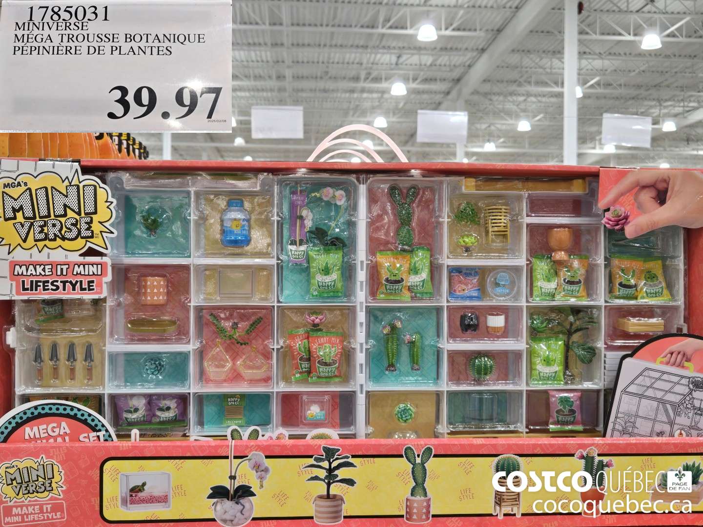 1785031 MINIVERSE MEGA TROUSSE BOTANIQUE PEPINIER!L DE PLANTES  $39.97