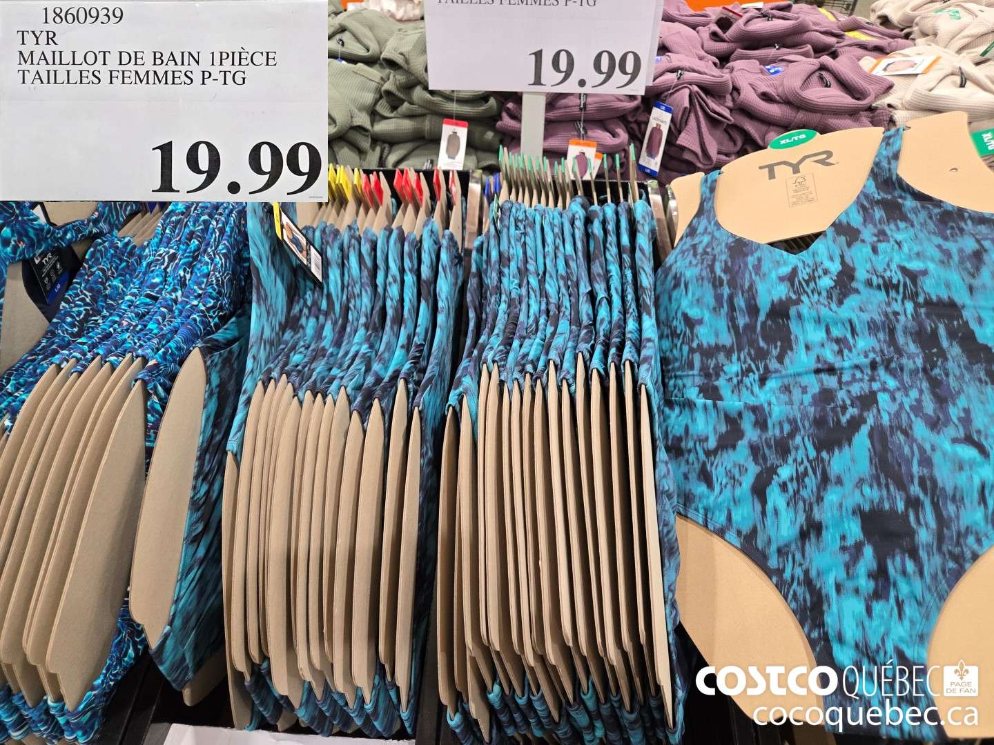 1860939 TYR MAILLOT DE BAIN 1PIECE TAILLES FEMMES P-TG  $19.99