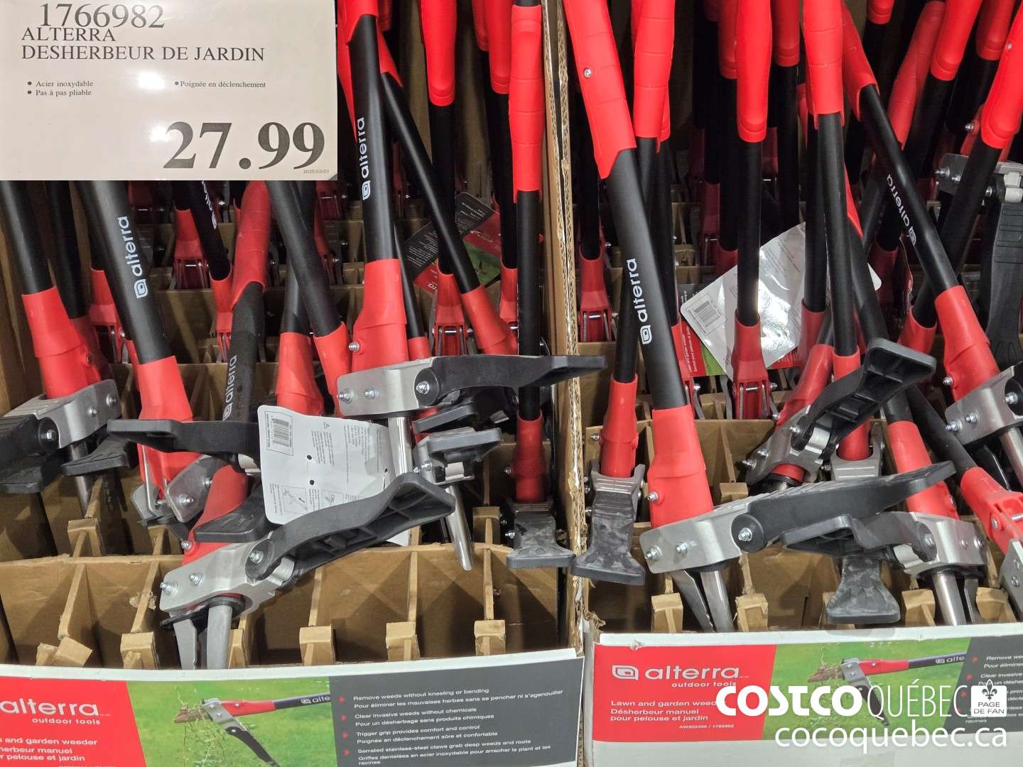 1766982 ALTERRA DESHERBEUR DE JARDIN  $27.99