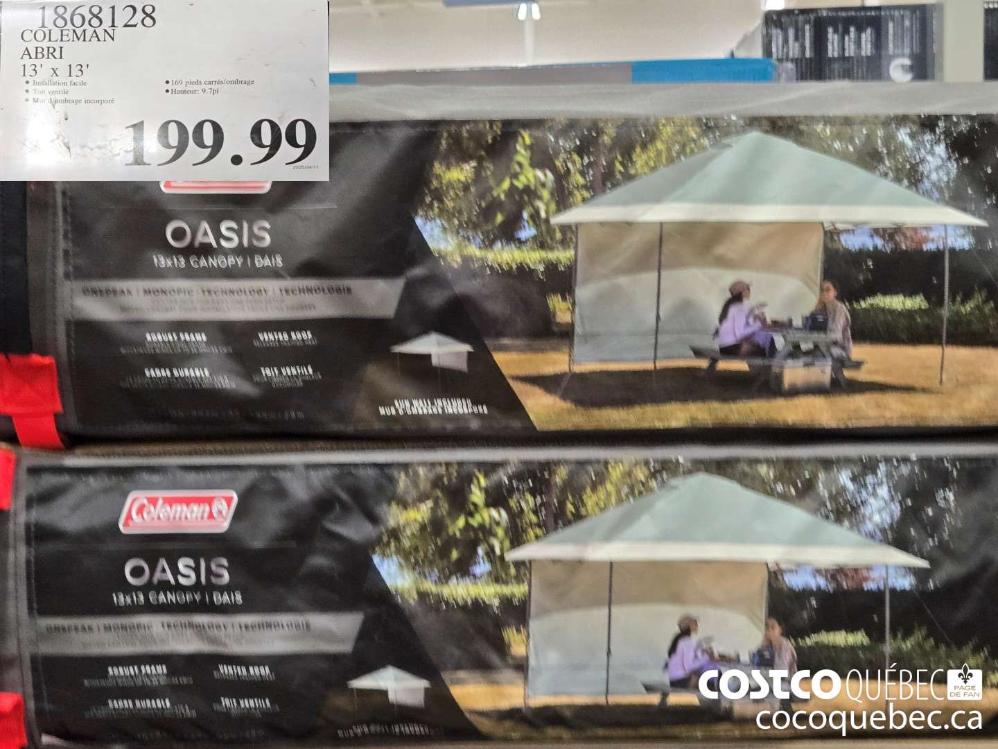 1868128 COLEMAN ABRI  $199.99