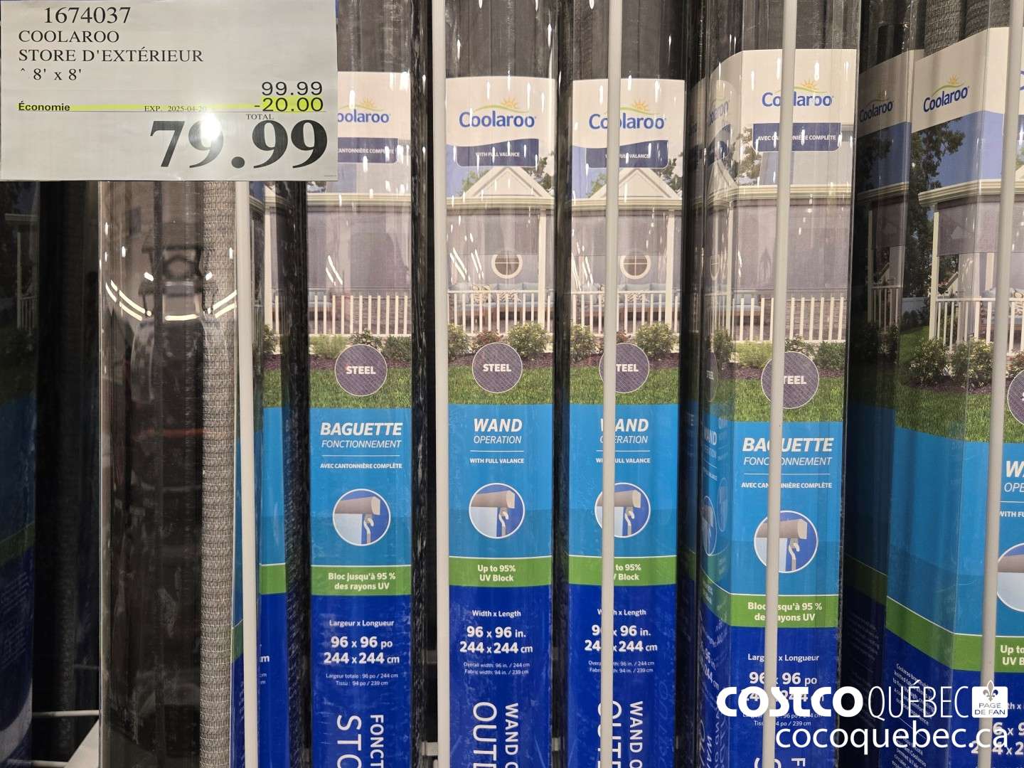 1674037 COOLAROO STORE D'EXTERIEUR  ($20.00 INSTANT SAVINGS EXPIRES ON 2025-04-20) $79.99