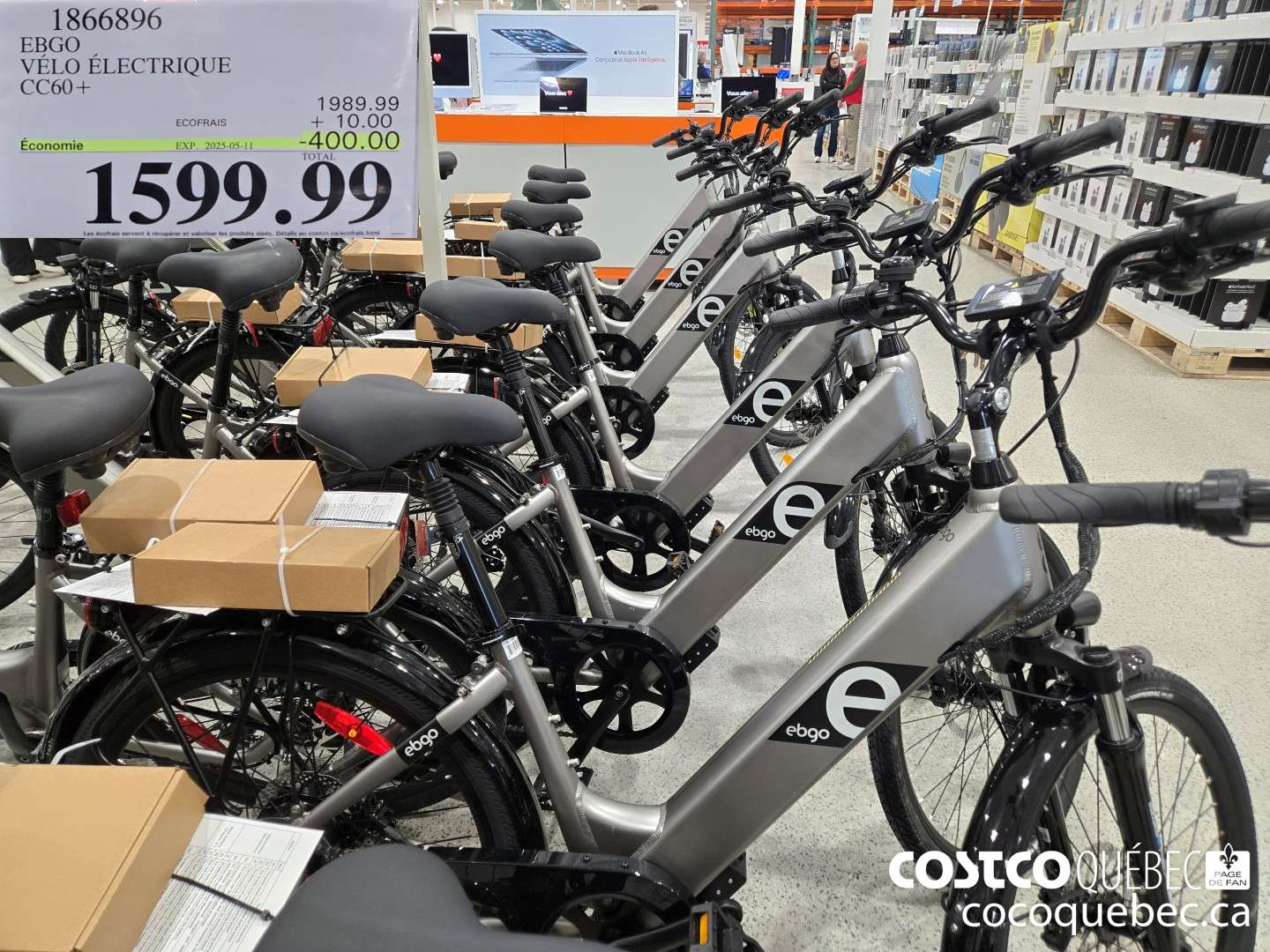 1866896 EBGO | VELO ELECTRIQUE CC60+  ($400.00 INSTANT SAVINGS EXPIRES ON 2025-05-11) $1599.99