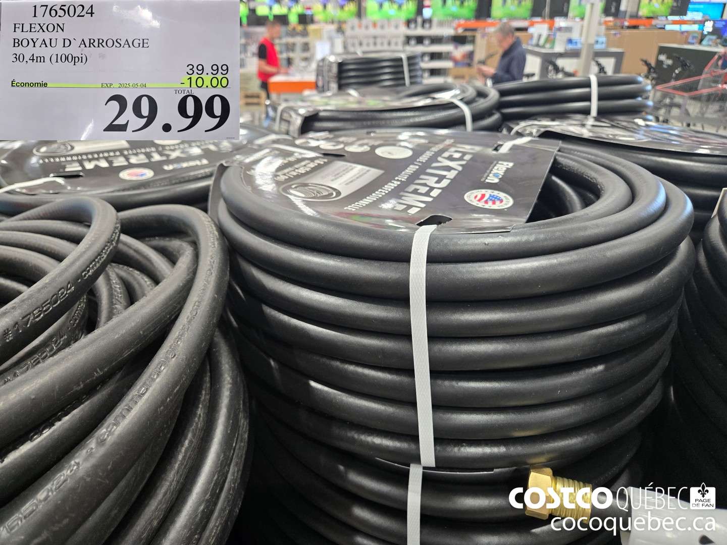 1765024 FLEXON BOYAU D* ARROSAGE 30,4m (100pi)  ($10.00 INSTANT SAVINGS EXPIRES ON 2025-05-04) $29.99