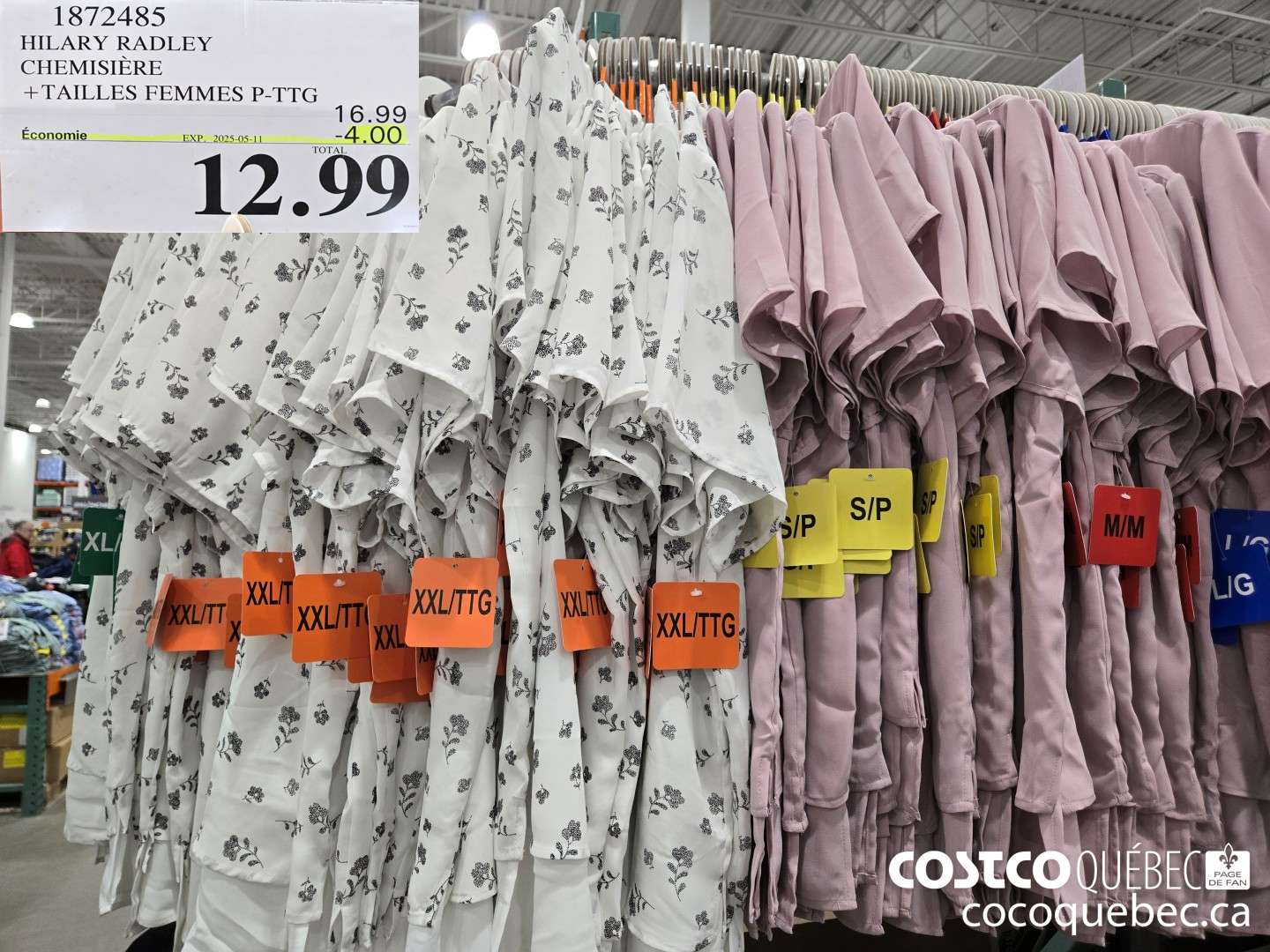 1872485 HILARY RADLEY CHEMISIERE oa eee )() 12.99  ($4.00 INSTANT SAVINGS EXPIRES ON 2025-05-11) $12.99