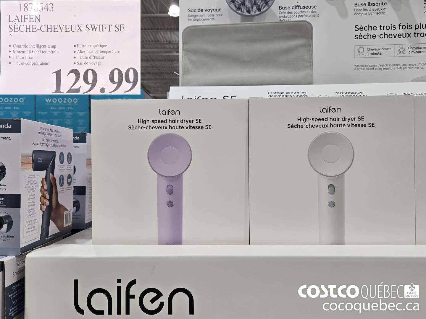 1876543 LAIFEN SECHE-CHEVEUX SWIFT SE  $129.99