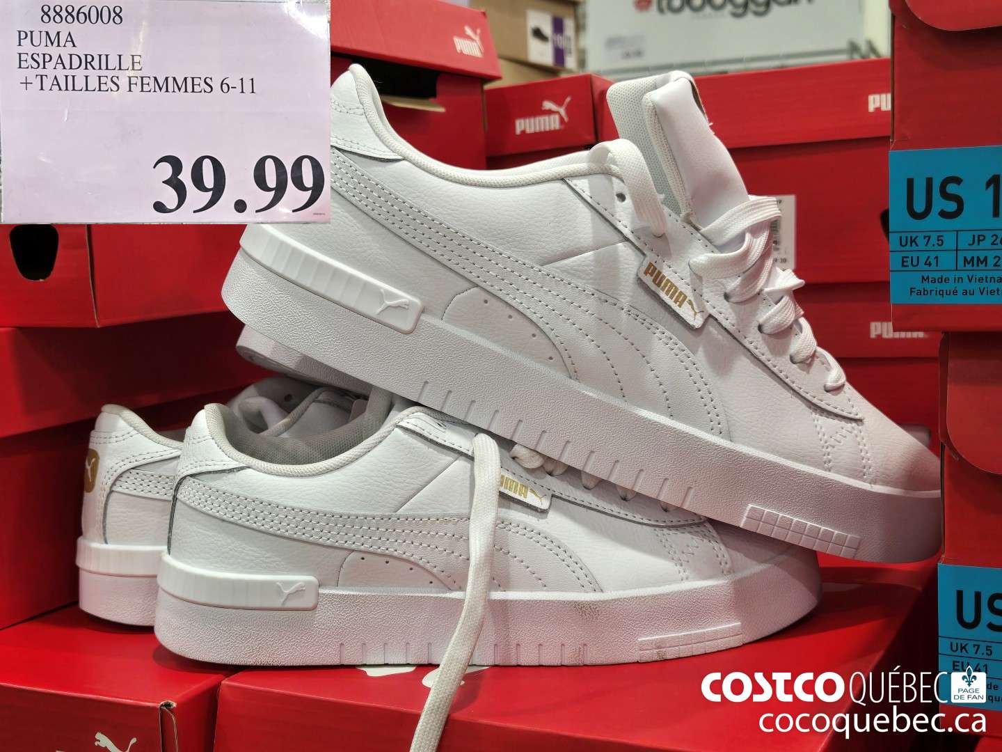 8886008 PUMA ESPADRILLE + TAILLES FEMMES 6-11  $39.99