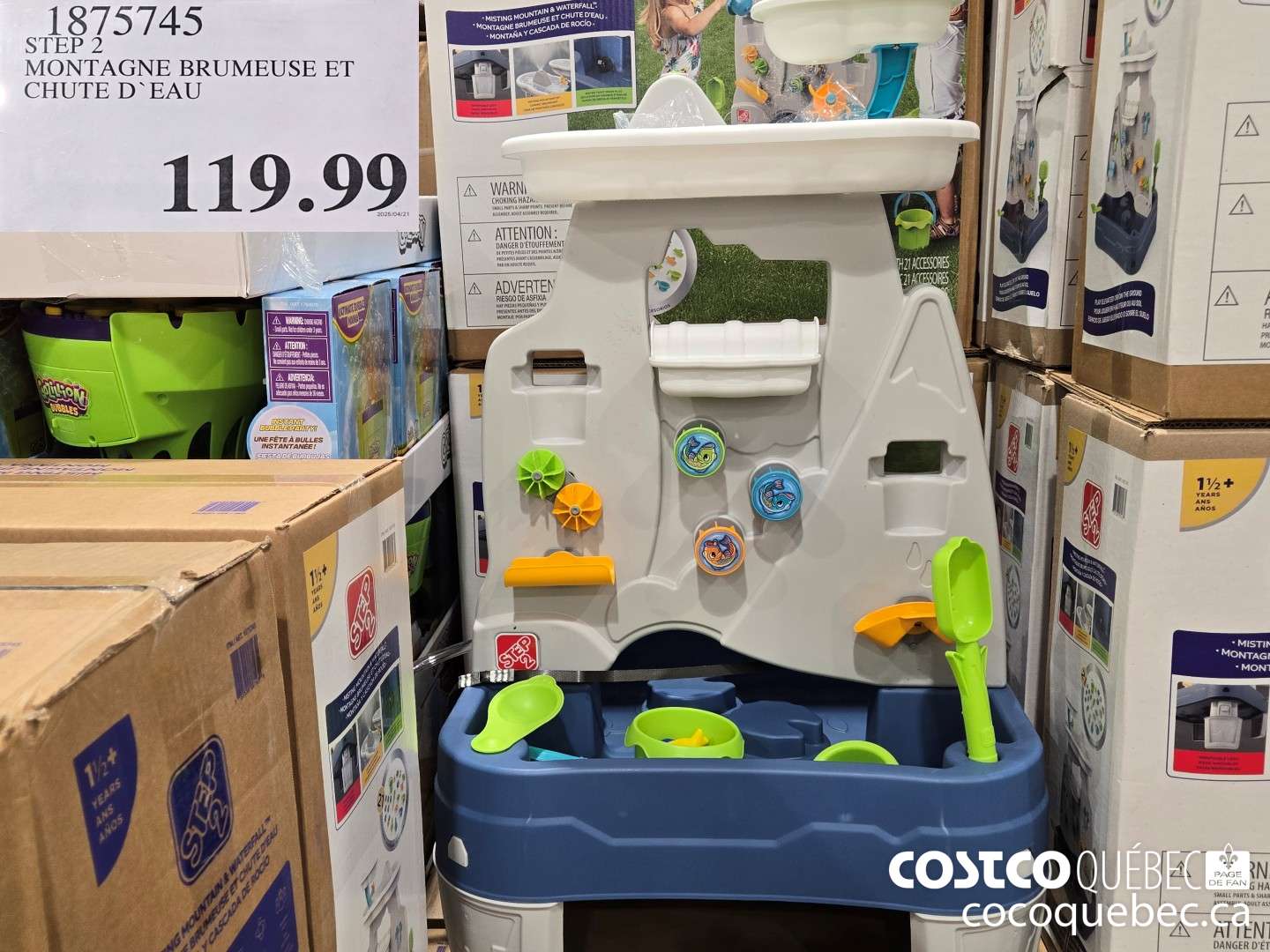 1875745 STEP 2 MONTAGNE BRUMEUSE ET CHUTE D* EAU  $119.99