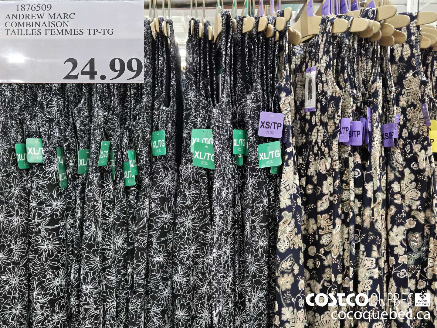 1876509 ANDREW MARC COMBINAISON TAILLES FEMMES TP-TG  $24.99