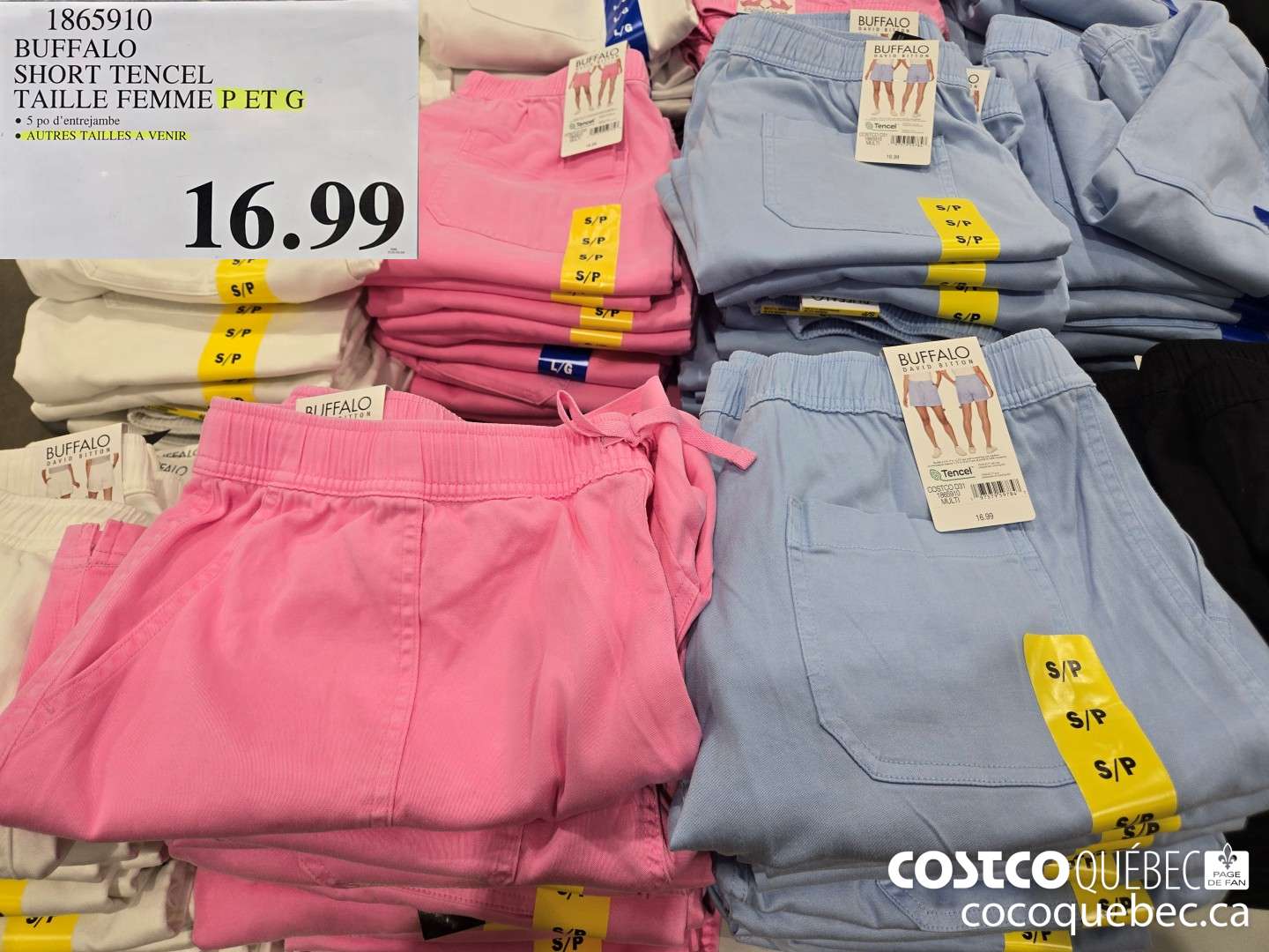 1865910 BUFFALO SHORT TENCEL  $16.99