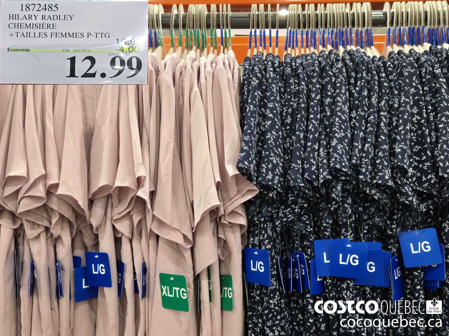 1872485 HILARY RADLEY CHEMISIERE  ($4.00 INSTANT SAVINGS EXPIRES ON 2025-05-18) $12.99
