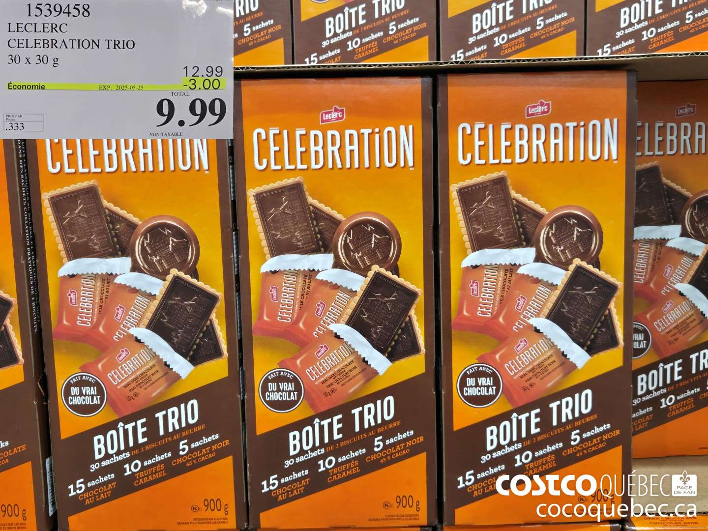 1539458 LECLERC CELEBRATION TRIO ($3.00 INSTANT SAVINGS EXPIRES ON 2025-05-25) $9.99