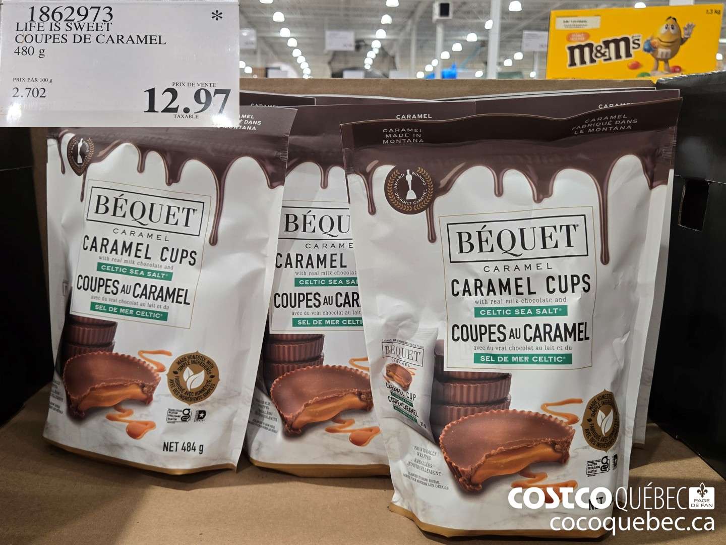 1862973 LIFE IS SWEET COUPES DE CARAMEL 480 g  $12.97