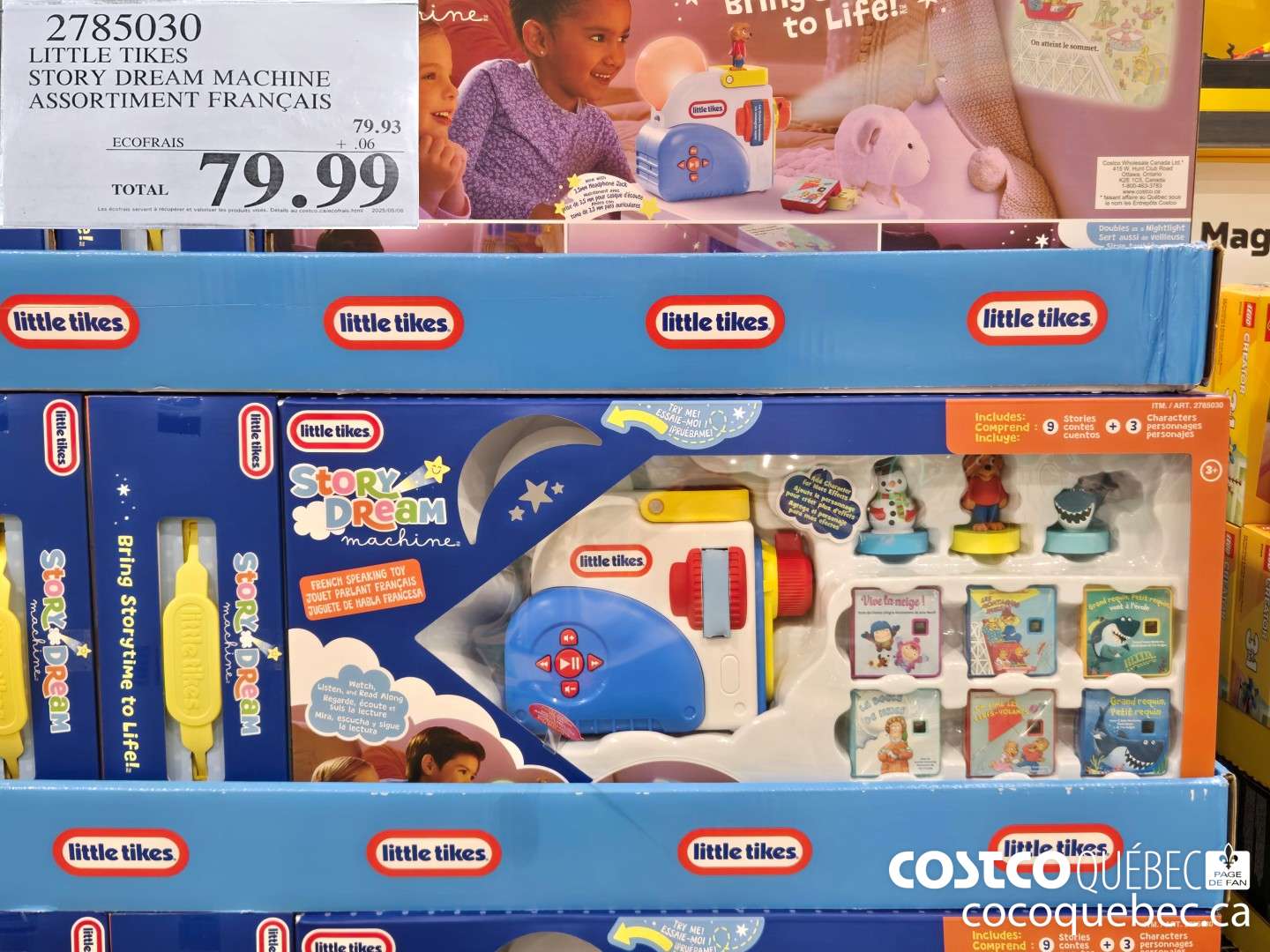 2785030 LITTLE TIKES STORY DREAM MACHINE ASSORTIMENT FRANCAIS  $79.99