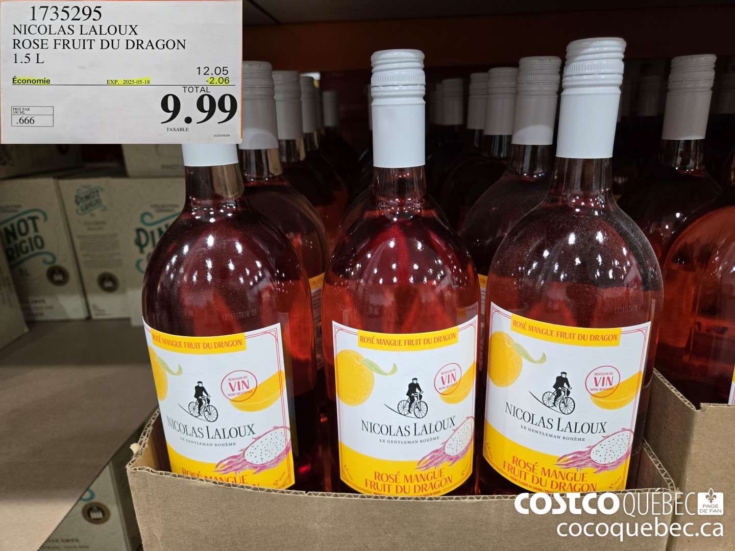 1735295 NICOLAS LALOUX ROSE FRUIT DU DRAGON  ($2.06 INSTANT SAVINGS EXPIRES ON 2025-05-18) $9.99