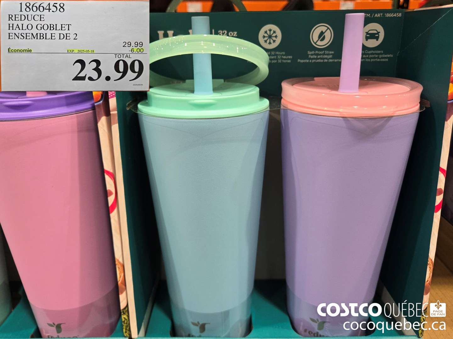 1866458 REDUCE HALO GOBLET  ($6.00 INSTANT SAVINGS EXPIRES ON 2025-05-18) $23.99