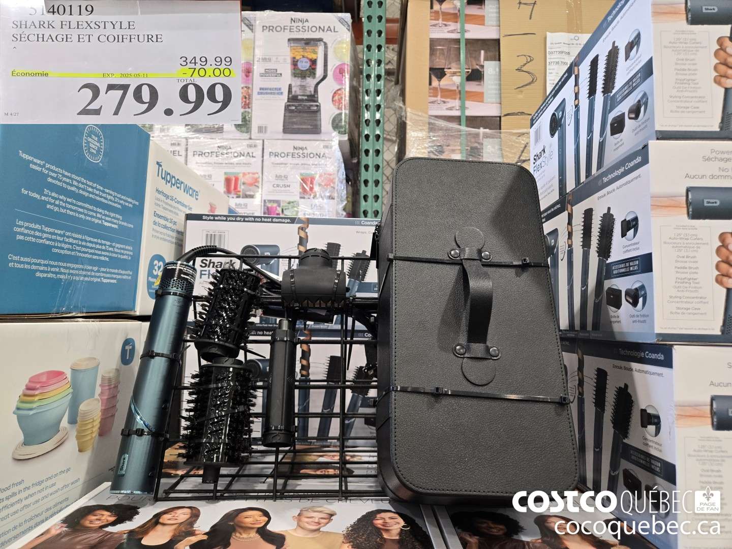 5140119 SHARK FLEXSTYLE SECHAGE ET COIFFURE  ($70.00 INSTANT SAVINGS EXPIRES ON 2025-05-11) $279.99