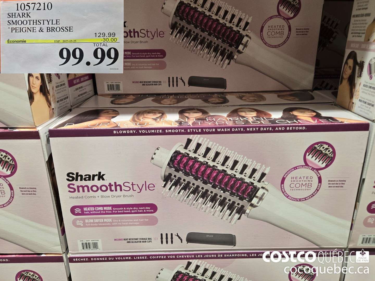 1057210 SHARK SMOOTHSTYLE  ($30.00 INSTANT SAVINGS EXPIRES ON 2025-05-25) $99.99