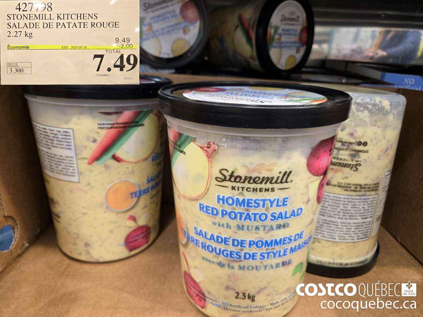 427728 STONEMILL KITCHENS SALADE DE PATATE ROUGE  ($2.00 INSTANT SAVINGS EXPIRES ON 2025-05-28) $7.49