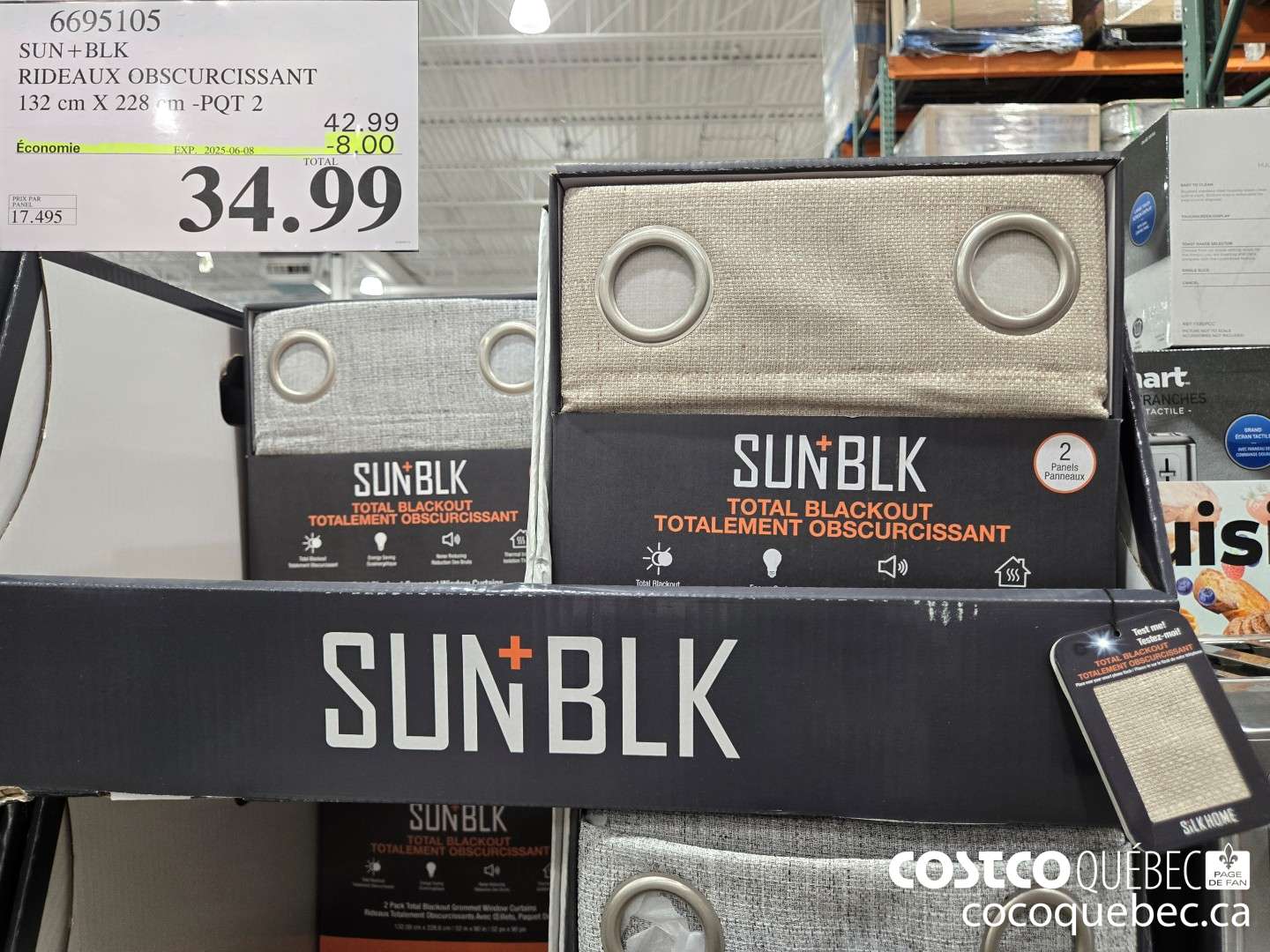 6695105 SUN+BLK RIDEAUX OBSCURCISSANT  ($8.00 INSTANT SAVINGS EXPIRES ON 2025-06-08) $34.99