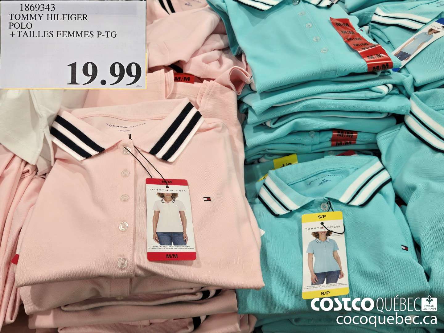 1869343 TOMMY HILFIGER POLO  $19.99