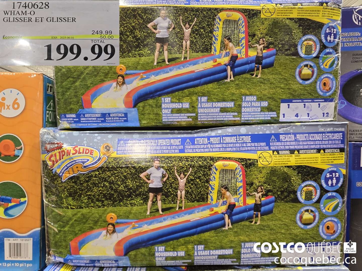 1740628 WHAM-O GLISSER ET GLISSER  ($50.00 INSTANT SAVINGS EXPIRES ON 2025-06-08) $199.99