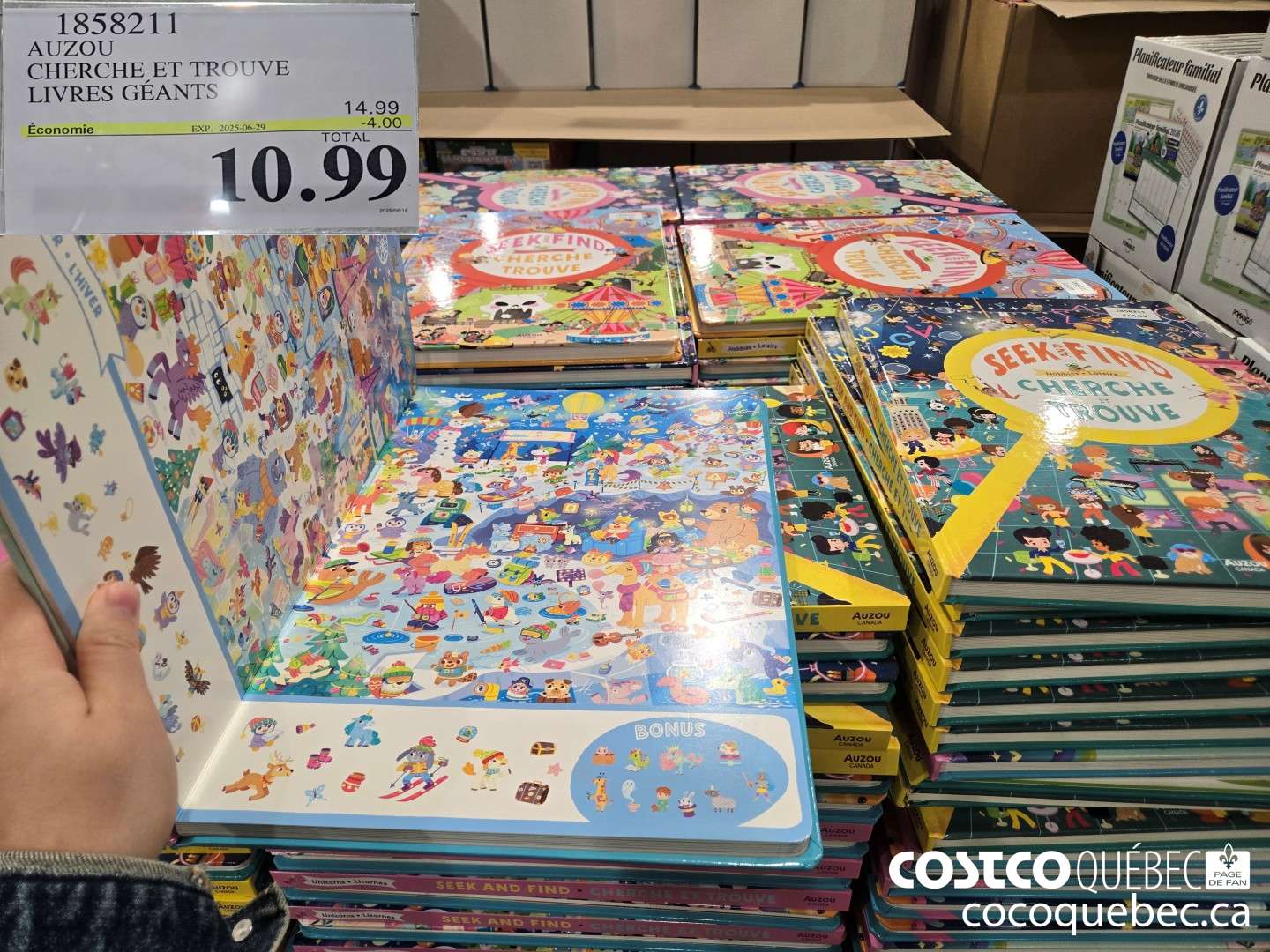 1858211 AUZOU CHERCHE ET TROUVE LIVRES GEANTS  ($4.00 INSTANT SAVINGS EXPIRES ON 2025-06-29) $10.99