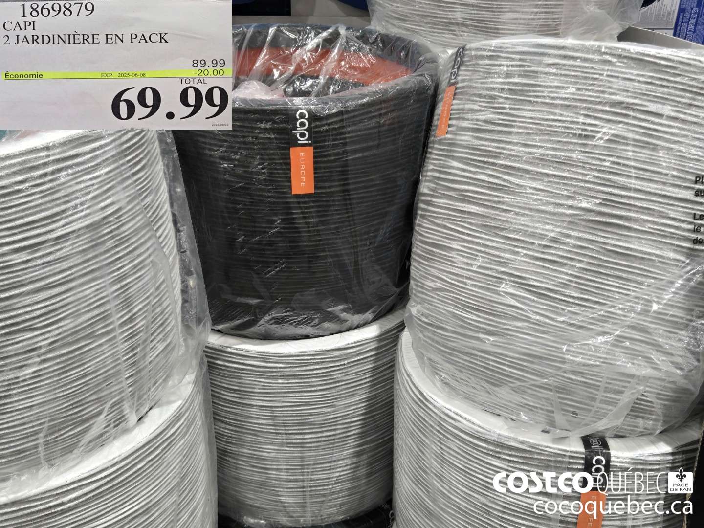 1869879 CAPI 2 JARDINIERE EN PACK  ($20.00 INSTANT SAVINGS EXPIRES ON 2025-06-08) $69.99
