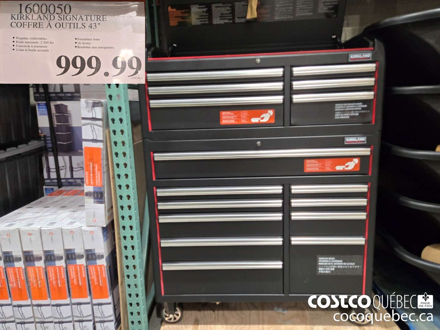 1600050 COFFRE A OUTILS 43