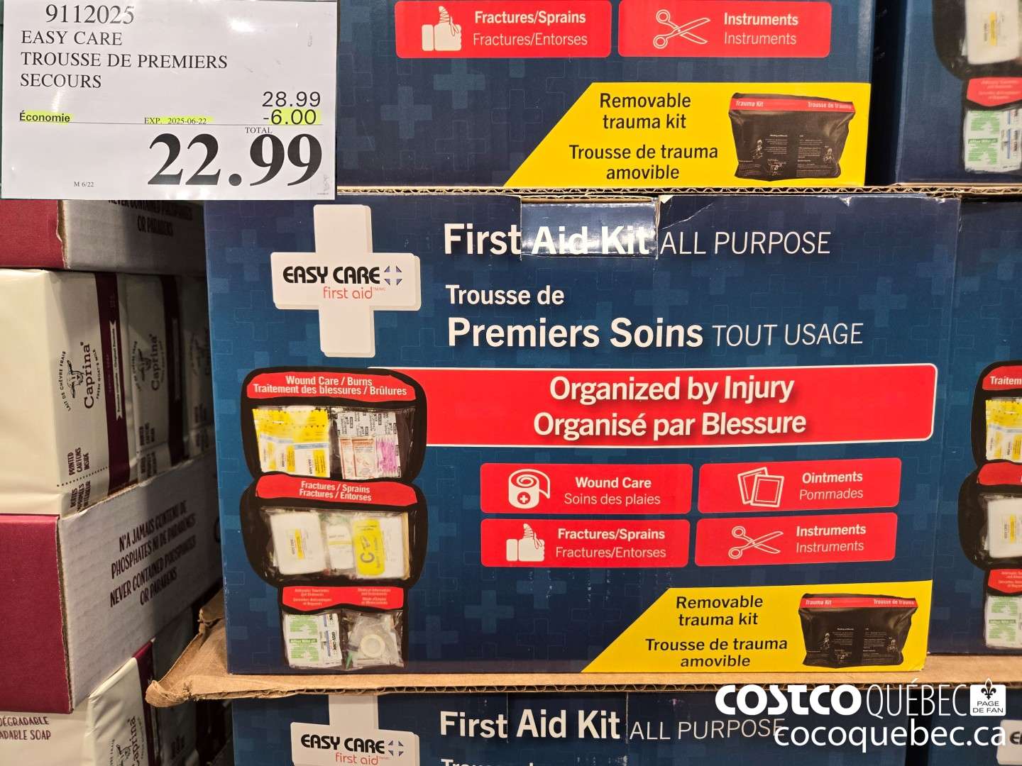 9112025 EASY CARE TROUSSE DE PREMIERS  ($6.00 INSTANT SAVINGS EXPIRES ON 2025-06-22) $22.99