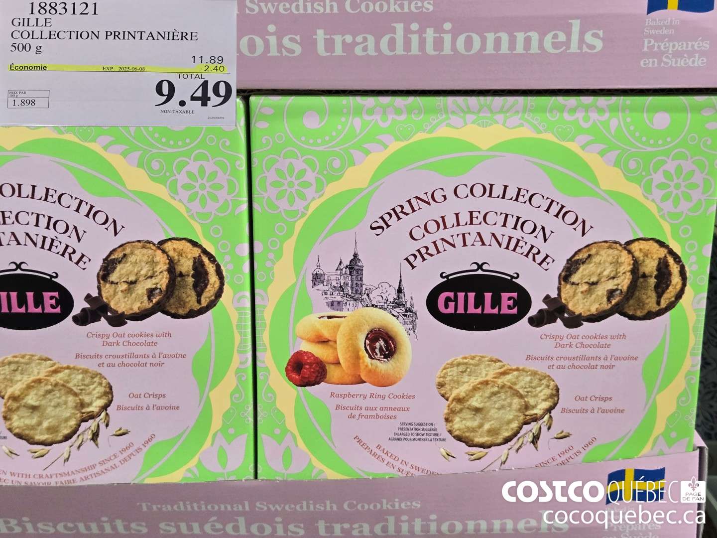 1883121 GILLE COLLECTION PRINTANIERE 500g  ($2.40 INSTANT SAVINGS EXPIRES ON 2025-06-08) $9.49
