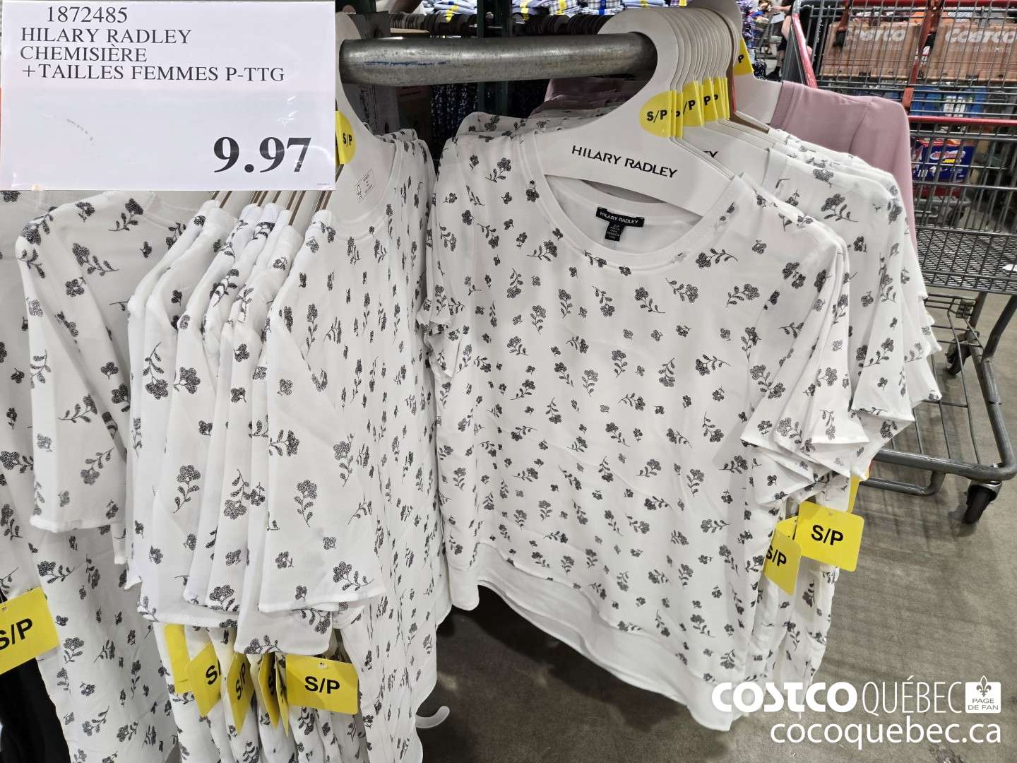 1872485 HILARY RADLEY CHEMISIERE  $9.97