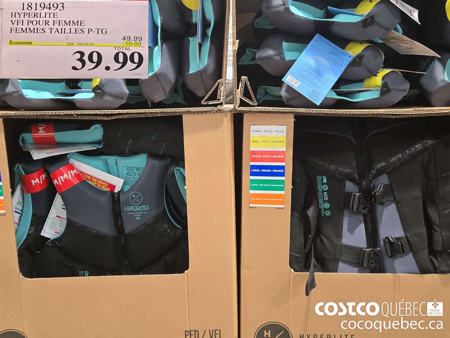 1819493 HYPERLITE VFI POUR FEMME FEMMES TAILLES P-TG 2025/ (06/23  ($10.00 INSTANT SAVINGS EXPIRES ON 2025-06-29) $39.99