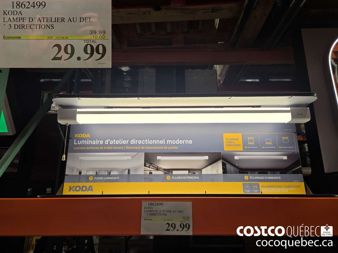 1862499 KODA LAMPE D* ATELIER AU DEL * 3 DIRECTIONS  ($10.00 INSTANT SAVINGS EXPIRES ON 2025-06-08) $29.99