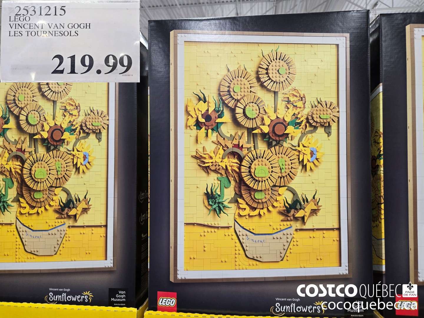 2531215 LEGO VINCEN’ VAN GOGH LES TOUPNESOLS  $219.99