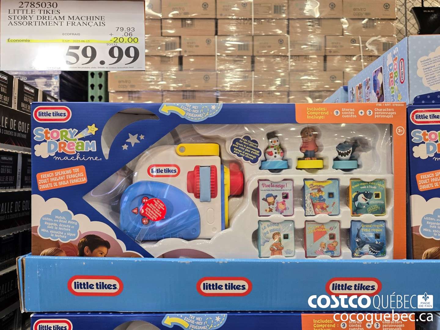 2785030 LITTLE TIKES STORY DREAM MACHINE ASSORTIMENT FRANCAIS 20.00 OFF (EXPIRES ON 2025-06-15) $59.99