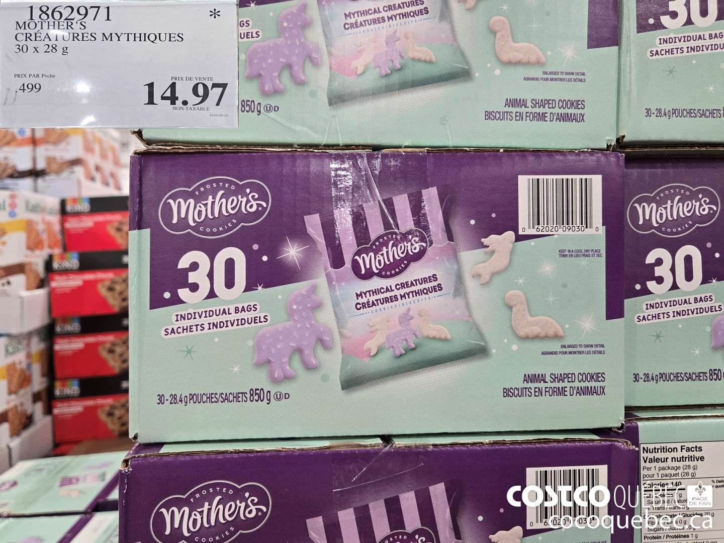 1862971 MOTHER'S CREATURES MYTHIQUES 30 x 28 G  $14.97