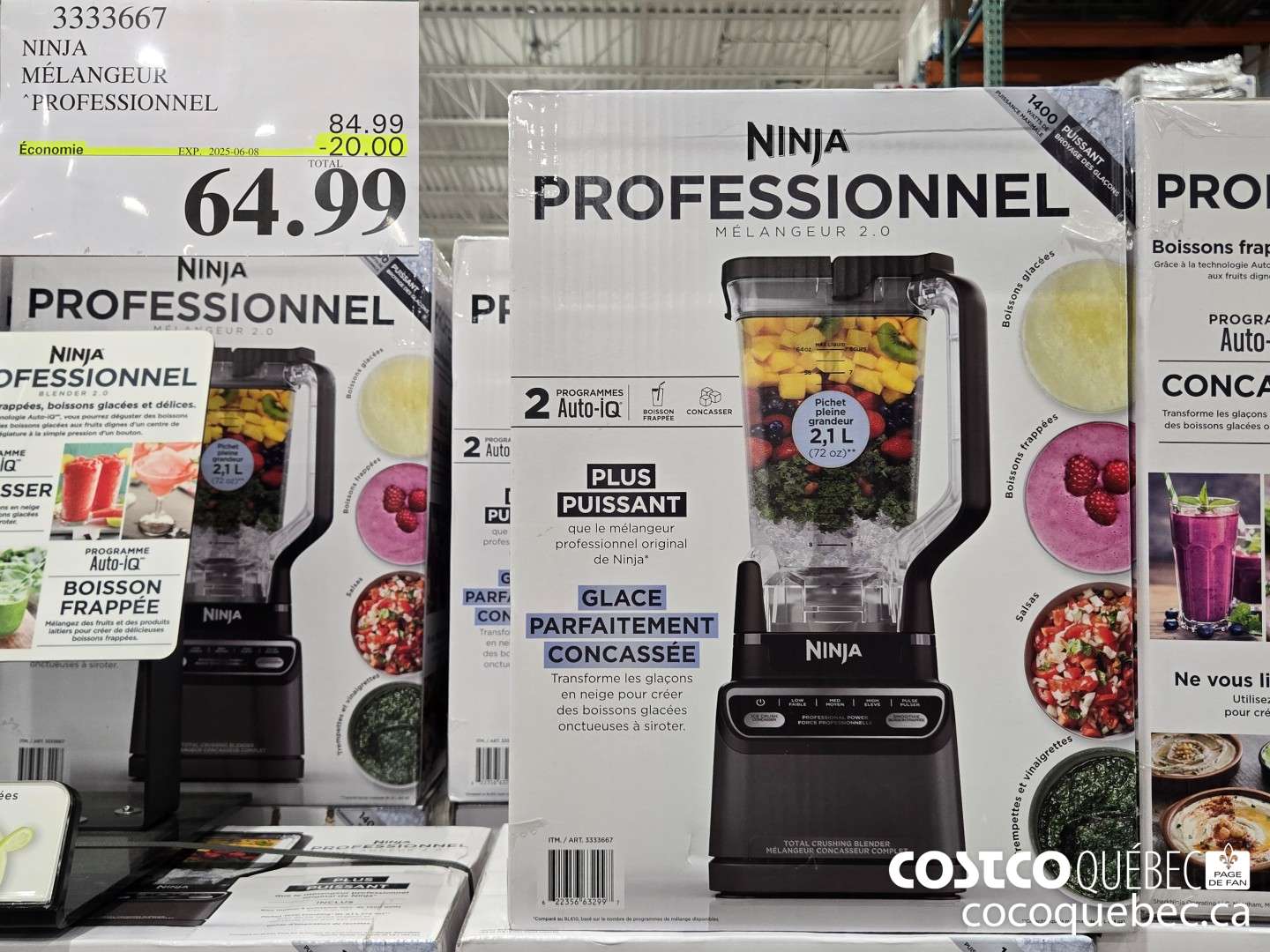 3333667 NINJA MELANGEUR  ($20.00 INSTANT SAVINGS EXPIRES ON 2025-06-08) $64.99