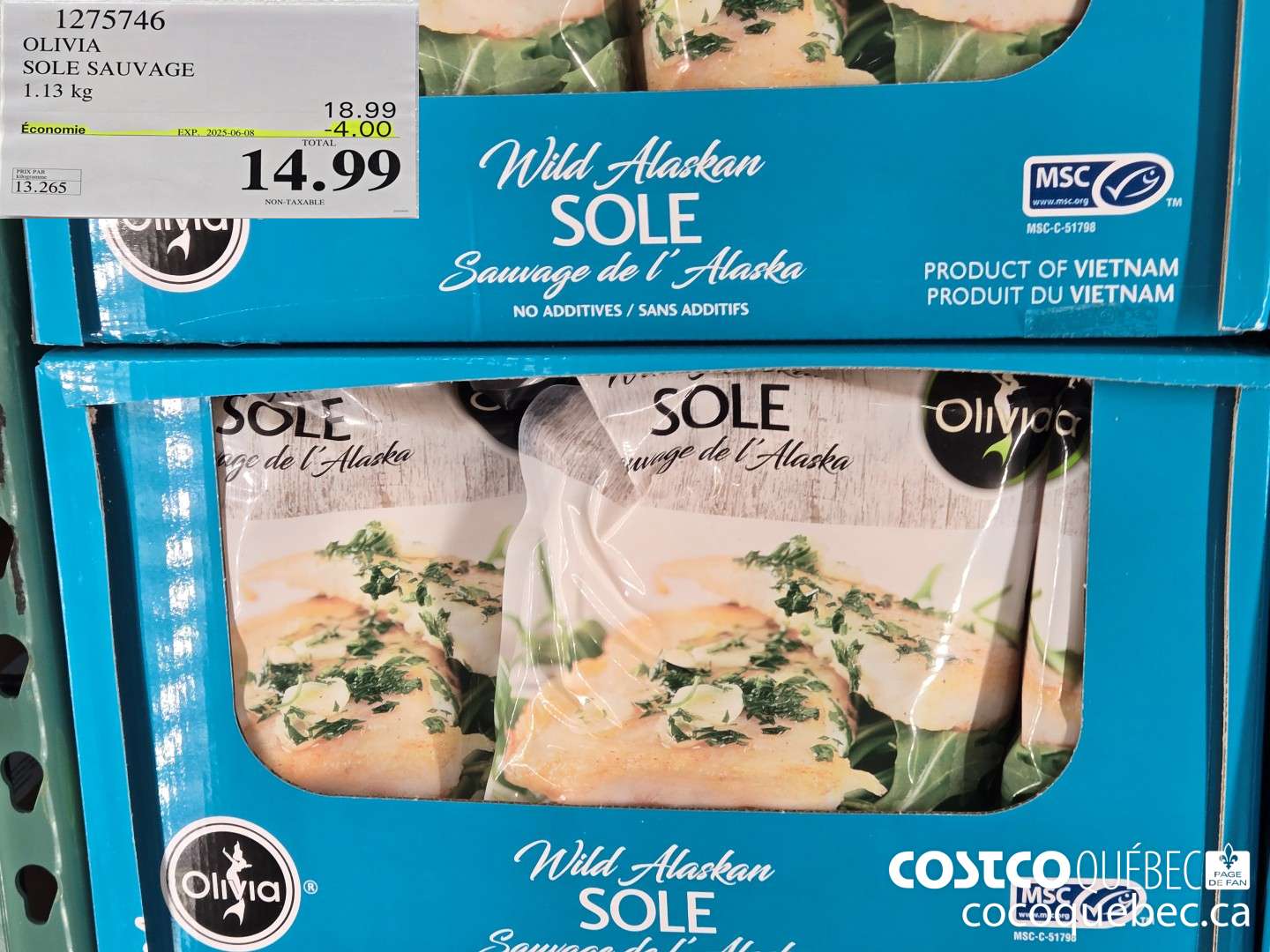 1275746 OLIVIA SOLE SAUVAGE  ($4.00 INSTANT SAVINGS EXPIRES ON 2025-06-08) $14.99