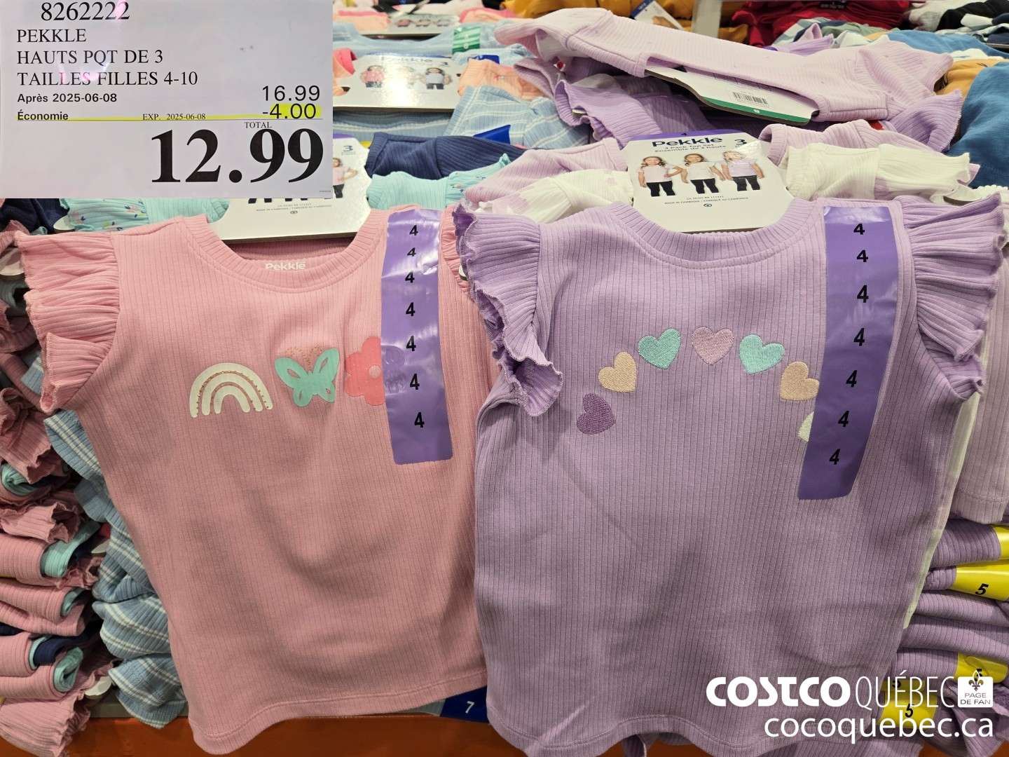 8262222 PEKKLE HAUTS PQT DE 3  ($4.00 INSTANT SAVINGS EXPIRES ON 2025-06-08) $12.99