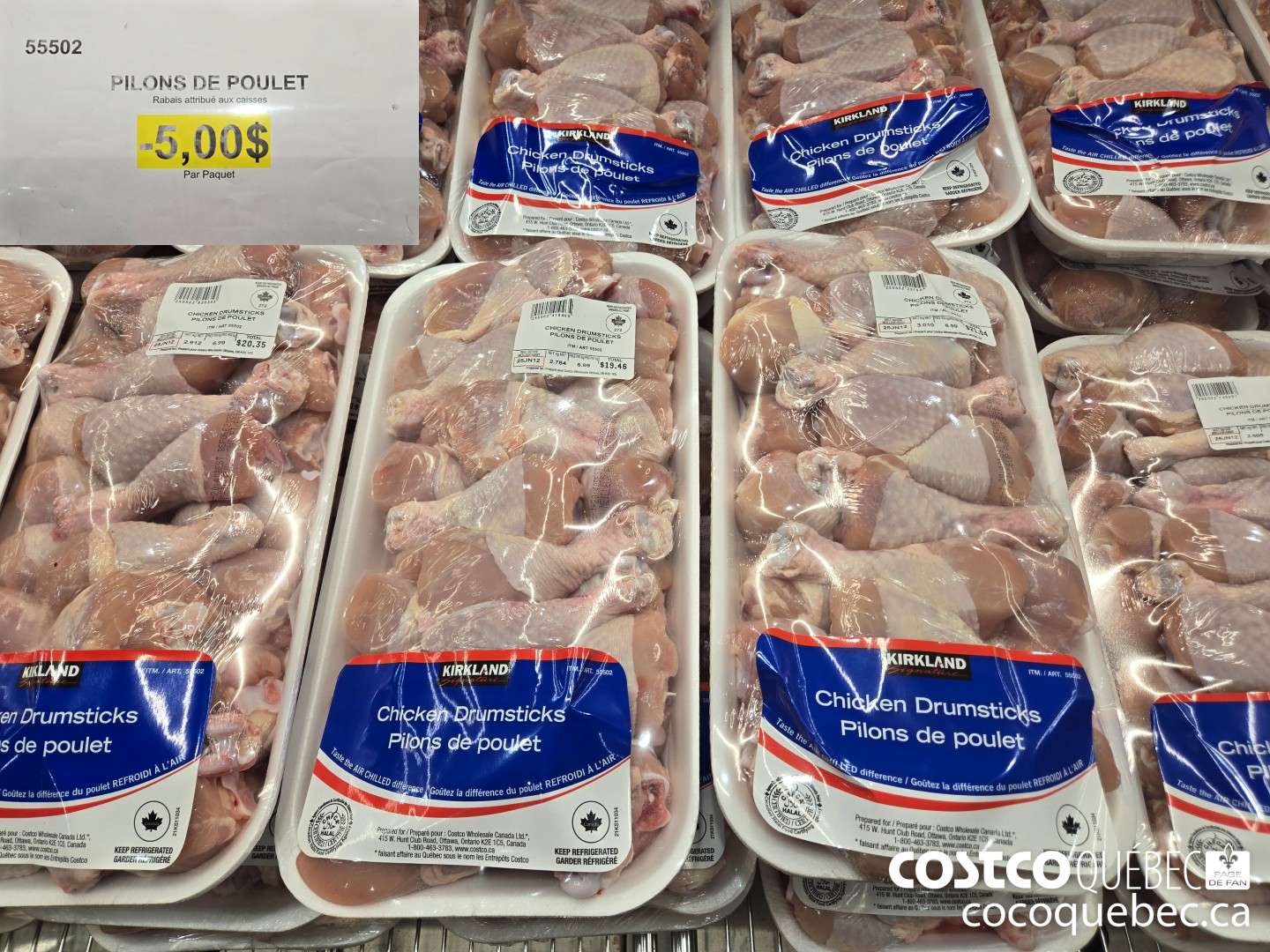 99902 PILONS DE POULET ($5.00 INSTANT SAVINGS)