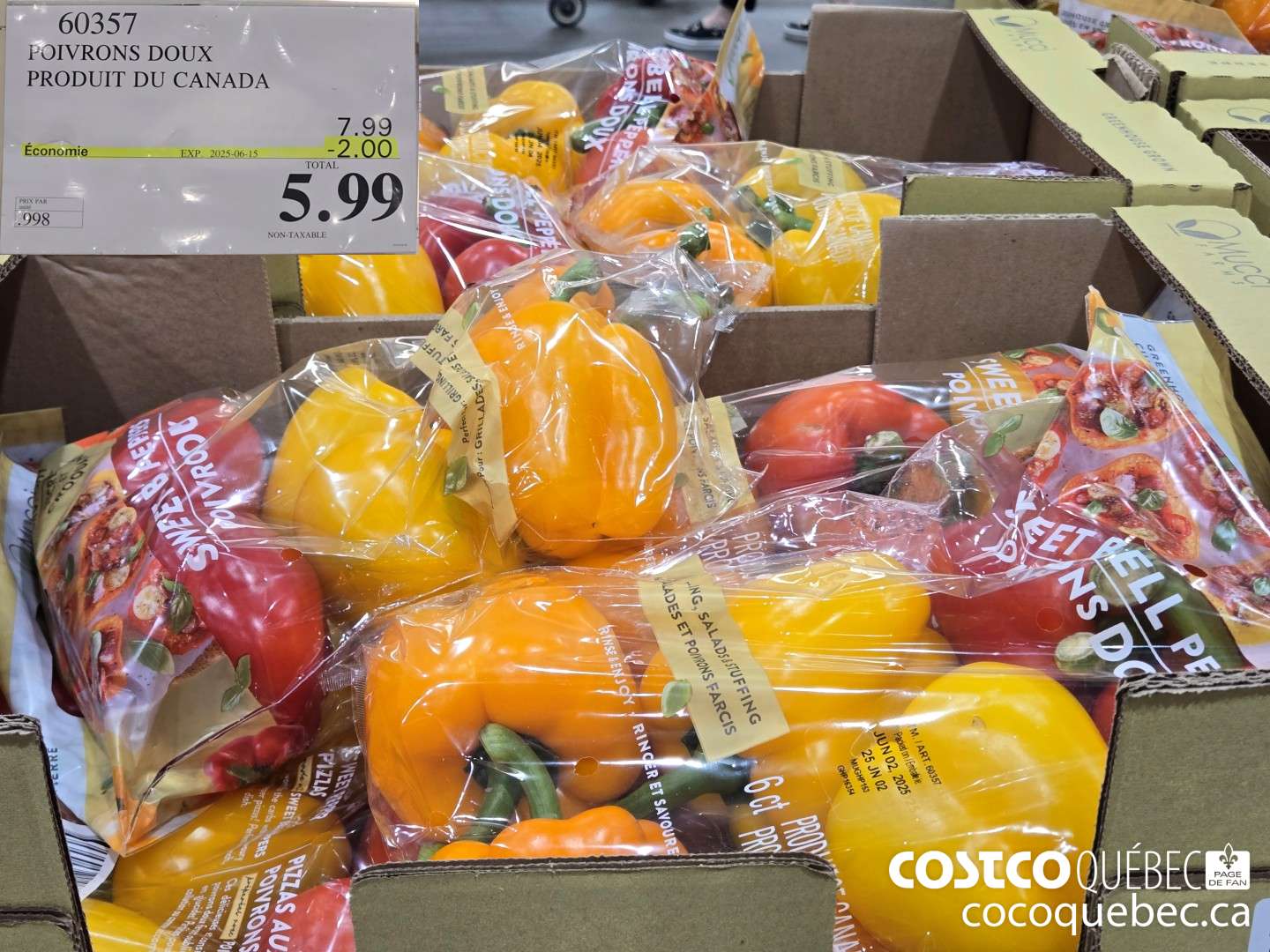 60357 POIVRONS DOUX ($2.00 INSTANT SAVINGS EXPIRES ON 2025-06-15) $5.99