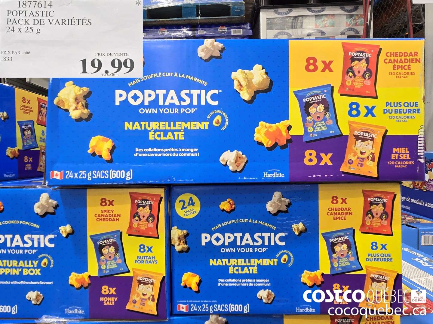 13877614 POPTASTIC i PACK DE VARIETES 24x25  $19.99