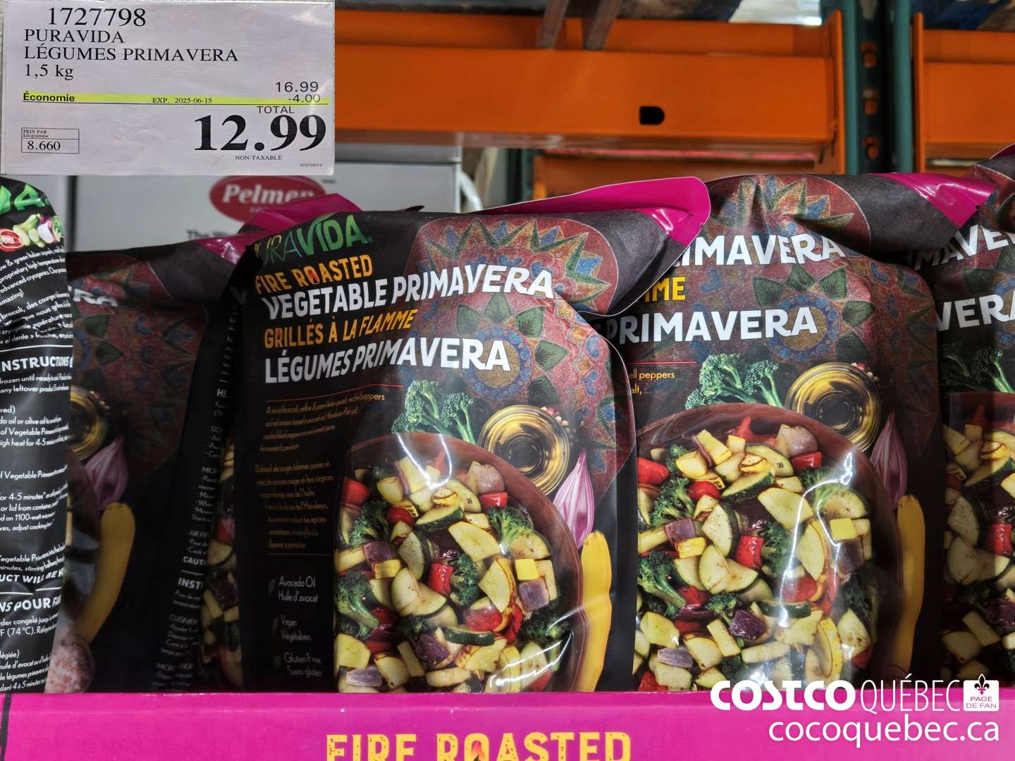 1727798 PURAVIDA LEGUMES PRIMAVERA ($4.00 INSTANT SAVINGS EXPIRES ON 2025-06-15) $12.99