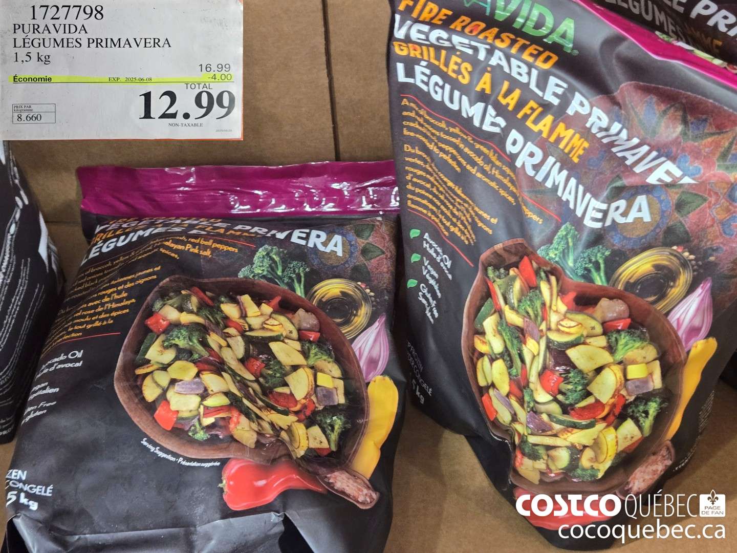 1727798 PURAVIDA LEGUMES PRIMAVERA iS ko”  ($4.00 INSTANT SAVINGS EXPIRES ON 2025-06-08) $12.99