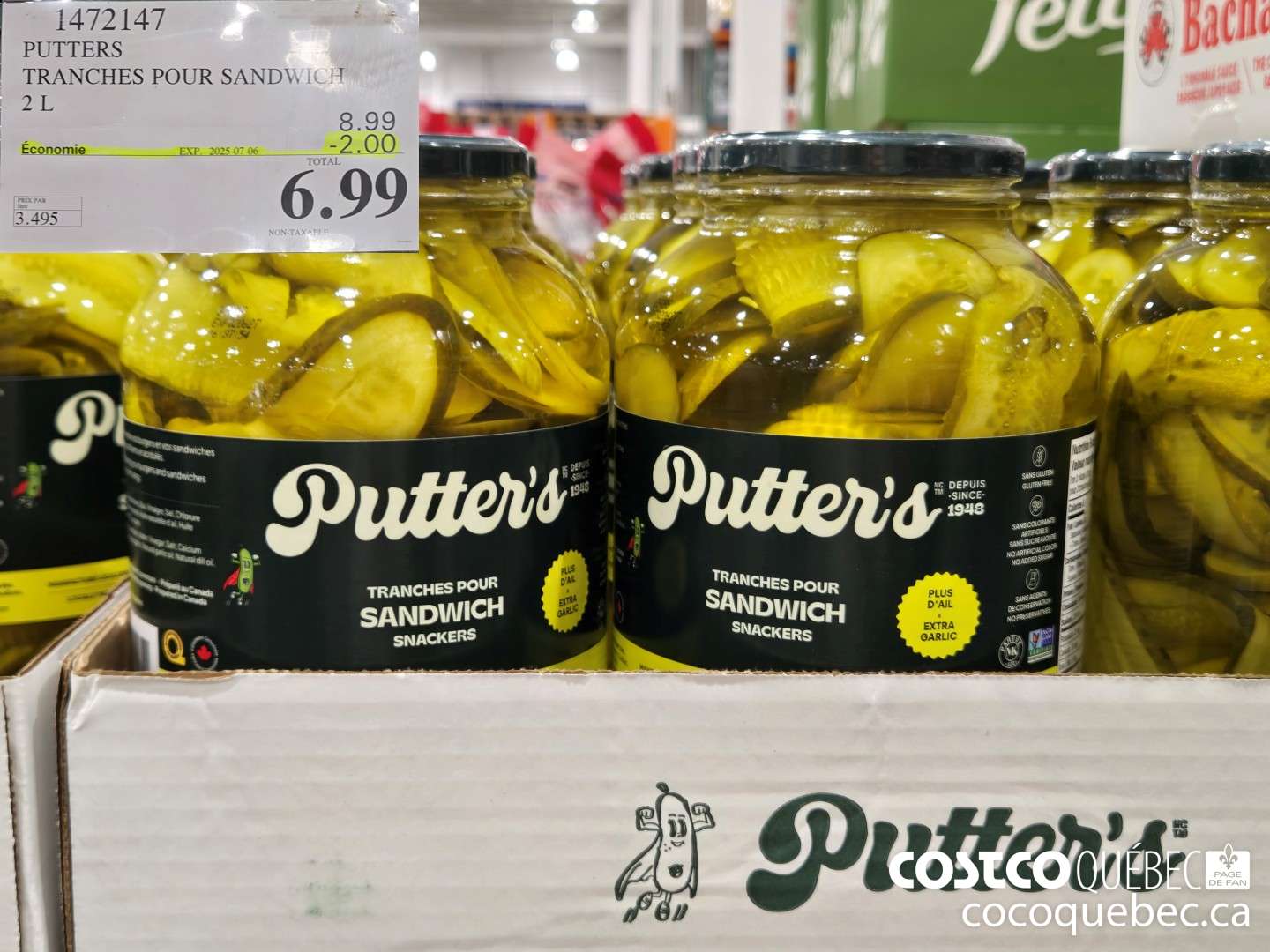 1472147 PUTTERS TRANCHES POUR SANDWICH  ($2.00 INSTANT SAVINGS EXPIRES ON 2025-07-06) $6.99