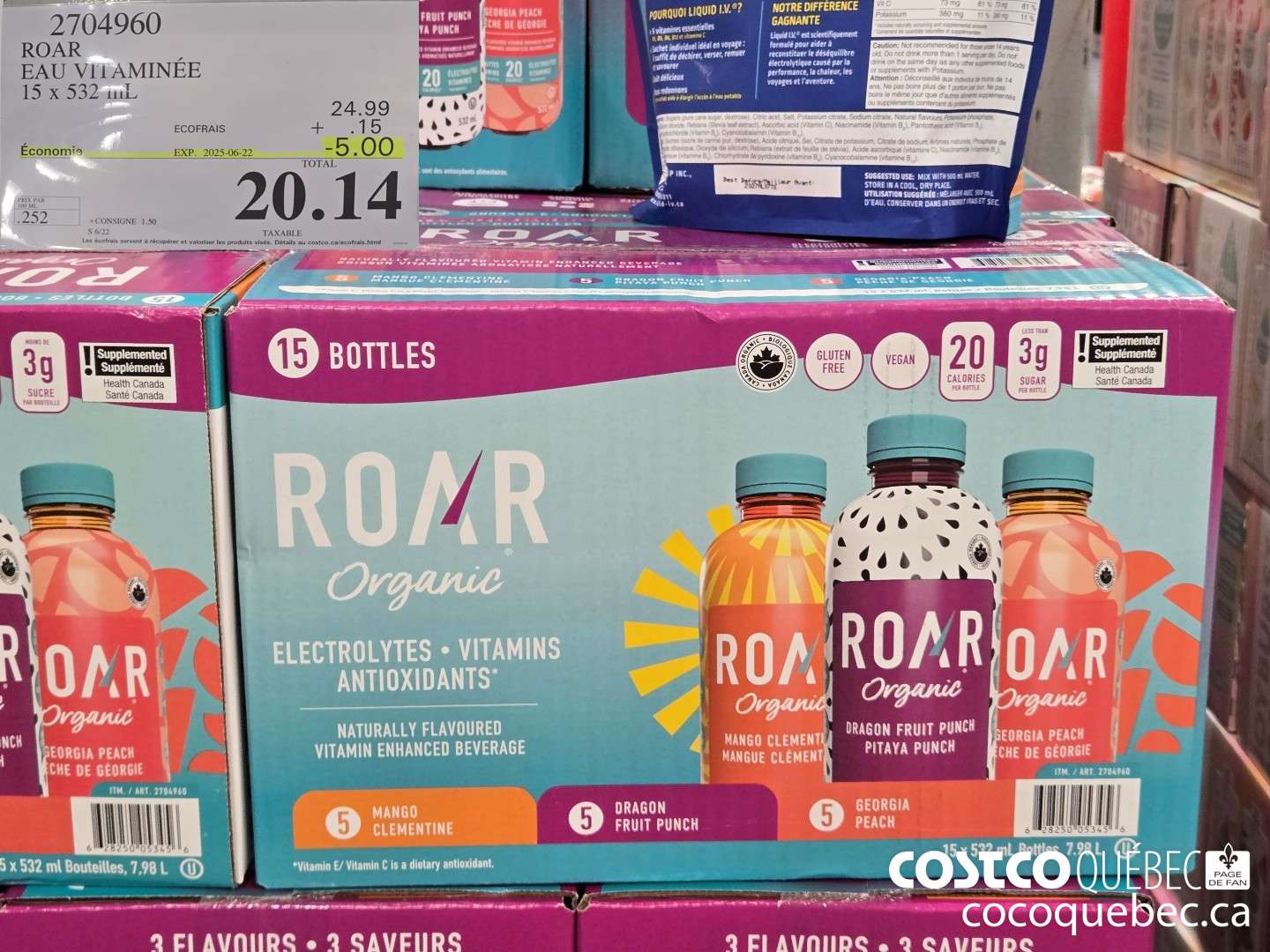 2704960 ROAR EAU VIiTAMINEE  ($5.00 INSTANT SAVINGS EXPIRES ON 2025-06-22) $20.14