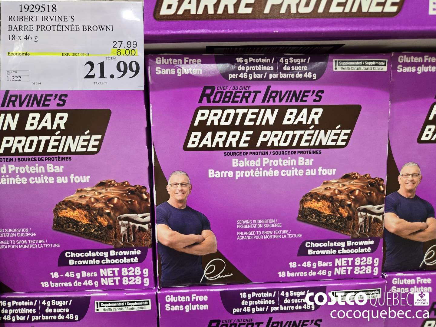 1929518 ROBERT IRVINE'S BARRE PROTEINEE BROWNI  ($6.00 INSTANT SAVINGS EXPIRES ON 2025-06-08) $21.99