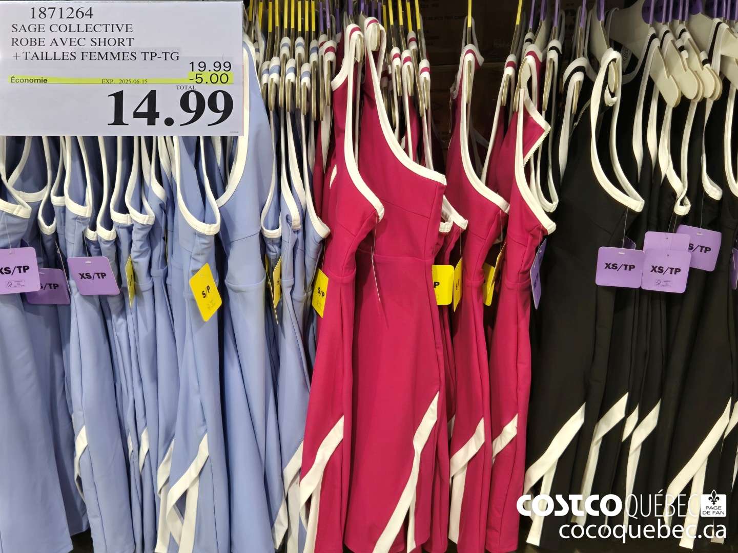 1871264 SAGE COLLECTIVE ROBE AVEC SHORT ($5.00 INSTANT SAVINGS EXPIRES ON 2025-06-15) $14.99